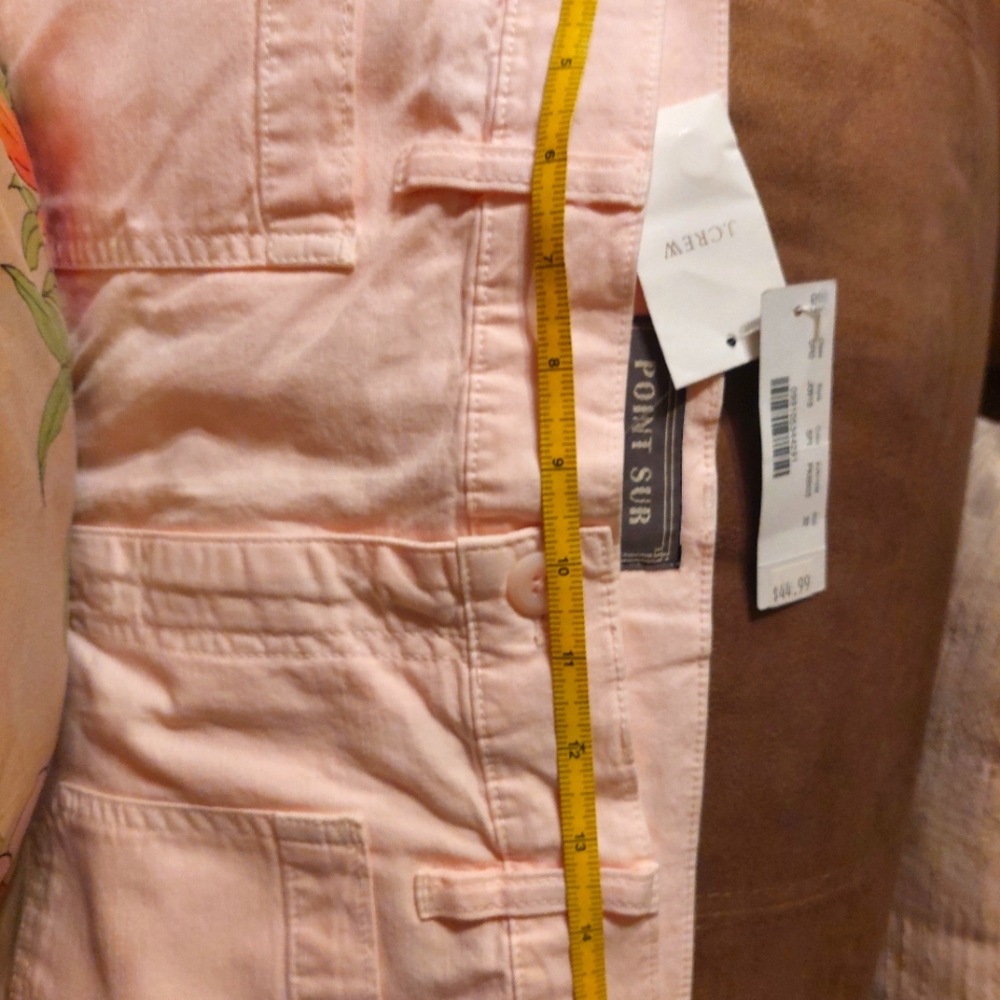 Point Sur Denim J. CREW Pastel Pink - Picture 3 of 13